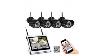 12lcd Wireless Camera System Outdoor Home Cctv Surveillance 4ch Hdmi 1080p Nvr